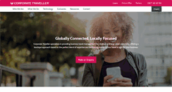 Desktop Screenshot of corporatetraveller.co.za